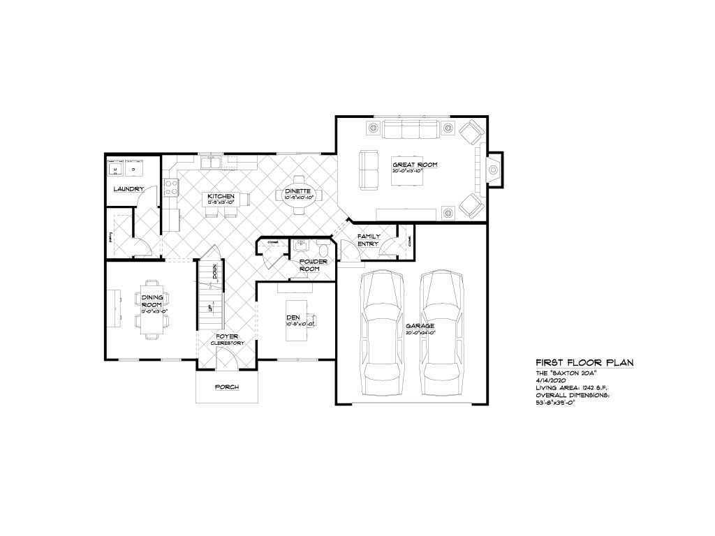 FIRST FLOOR LIT STANDARD